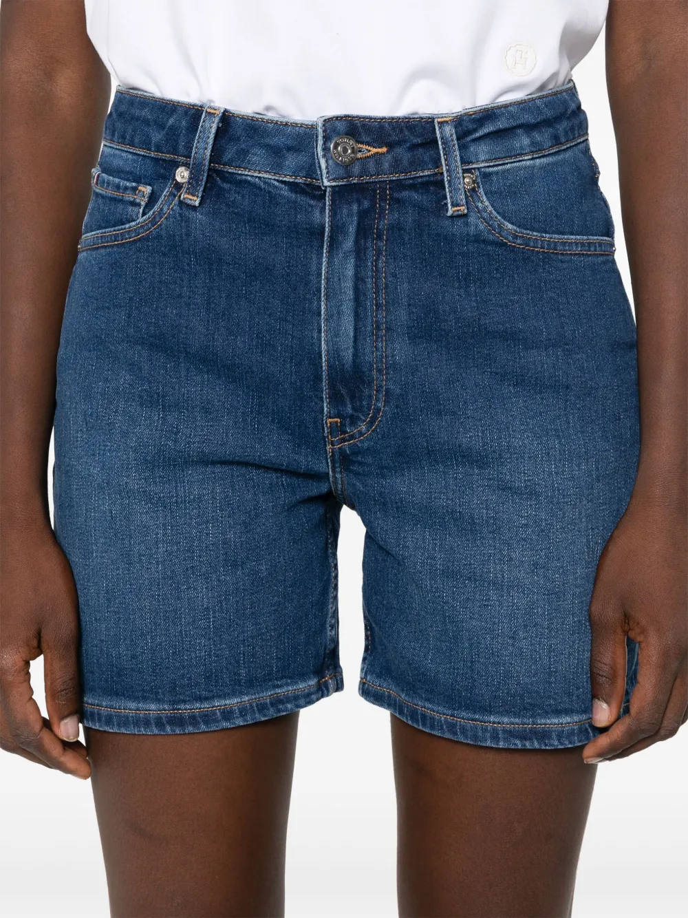 Tommy Hilfiger Denim shorts Blauw