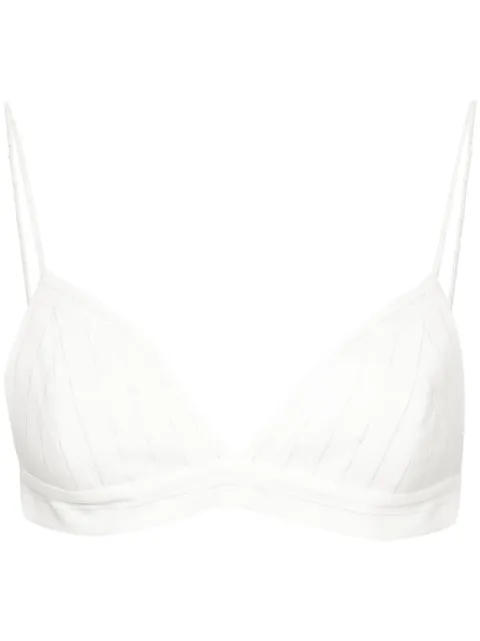 Alex Perry cropped triangle bralette