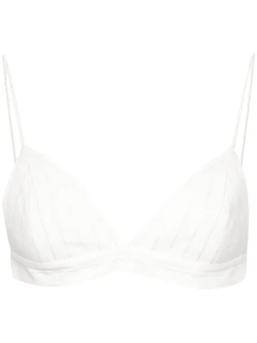 Brassières crop à bonnets triangles - Alex Perry - Modalova