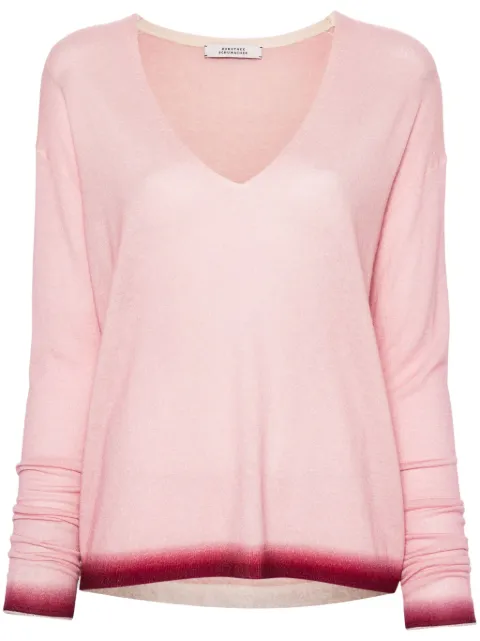 Dorothee Schumacher ombré-effect knitted jumper