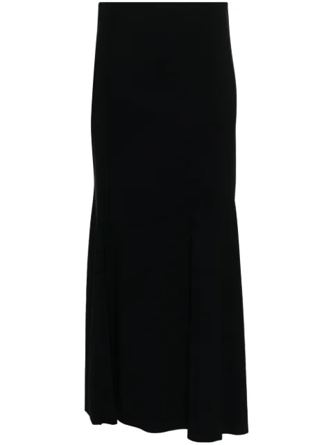 Dorothee Schumacher tonal stitching flared midi skirt