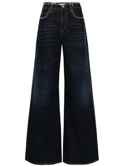 Dorothee Schumacher jeans anchos con apliques