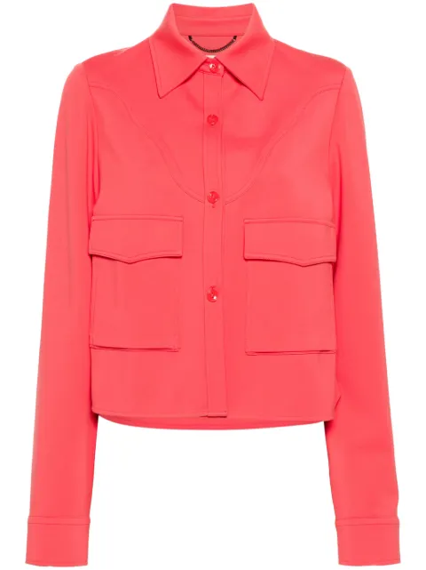 Dorothee Schumacher yoke-detail shirt jacket 