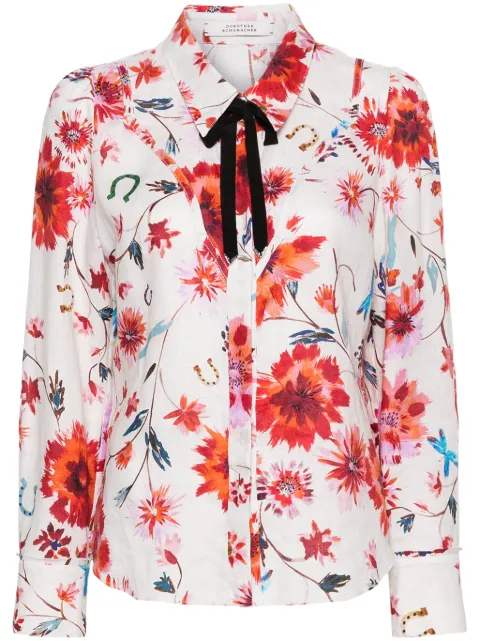 Dorothee Schumacher Ease I floral-print shirt