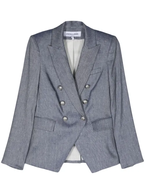 Blazer Dickey à boutonnière croisée - Veronica Beard - Modalova