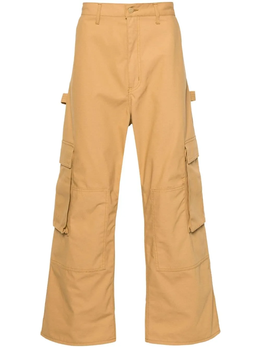 Junya Watanabe MAN x Carhartt cargo broek met vlakken Geel