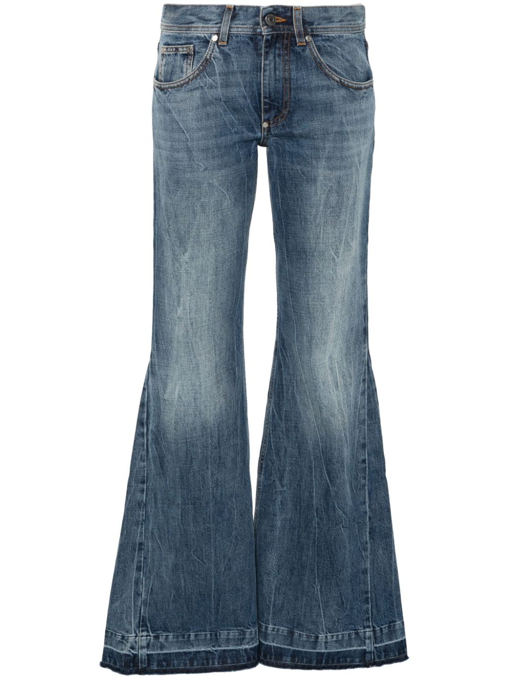 Image 1 of Stella McCartney mid-rise flared jeans