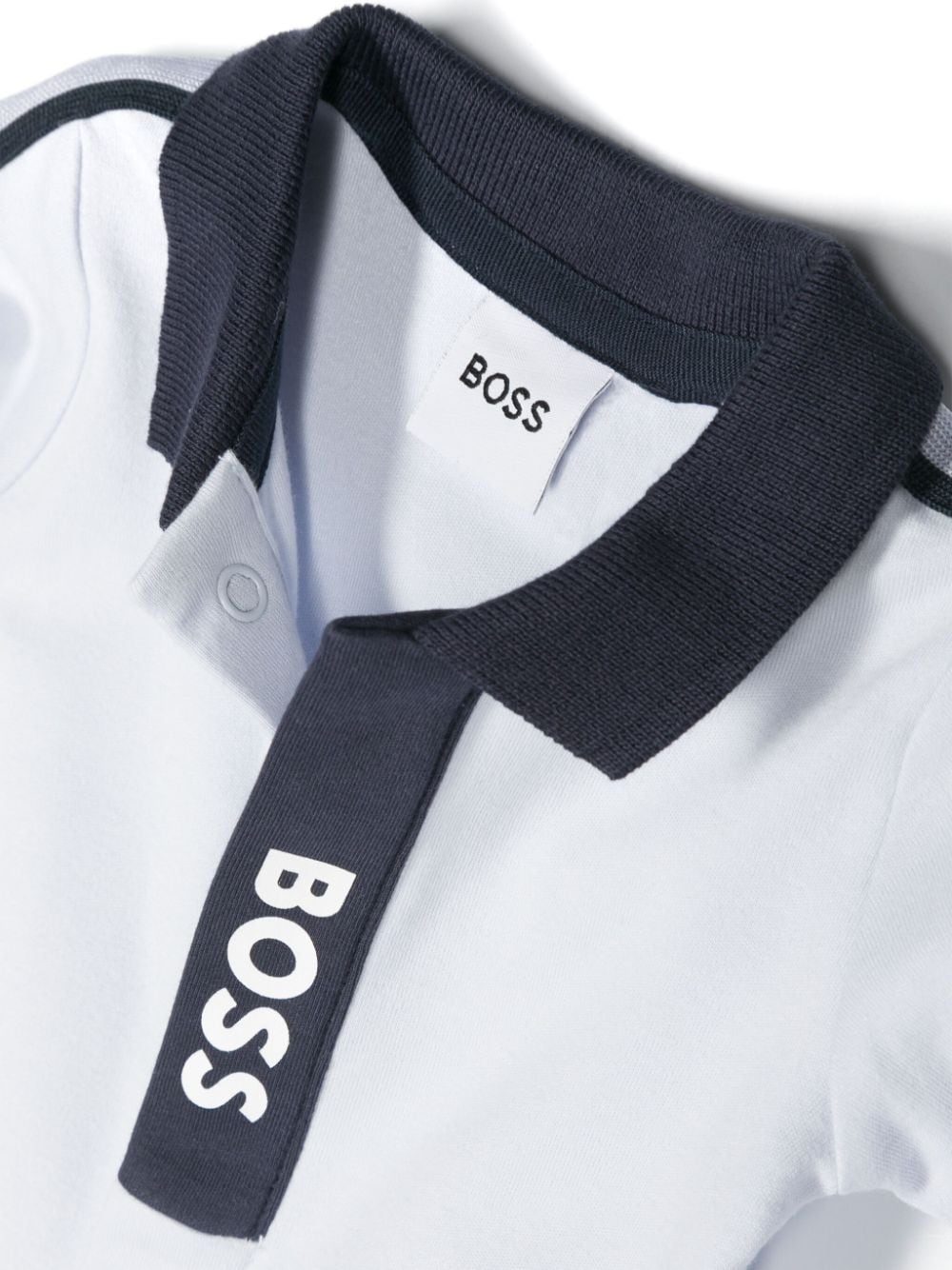 Shop Bosswear Logo-print Cotton Pyjamas In Blue