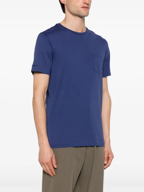 Ralph Lauren Collection Chest Pocket Cotton T-shirt - Farfetch