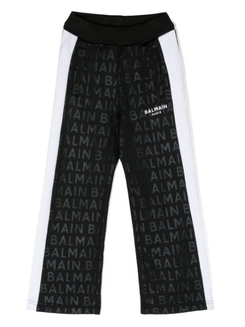 logo-print track pants