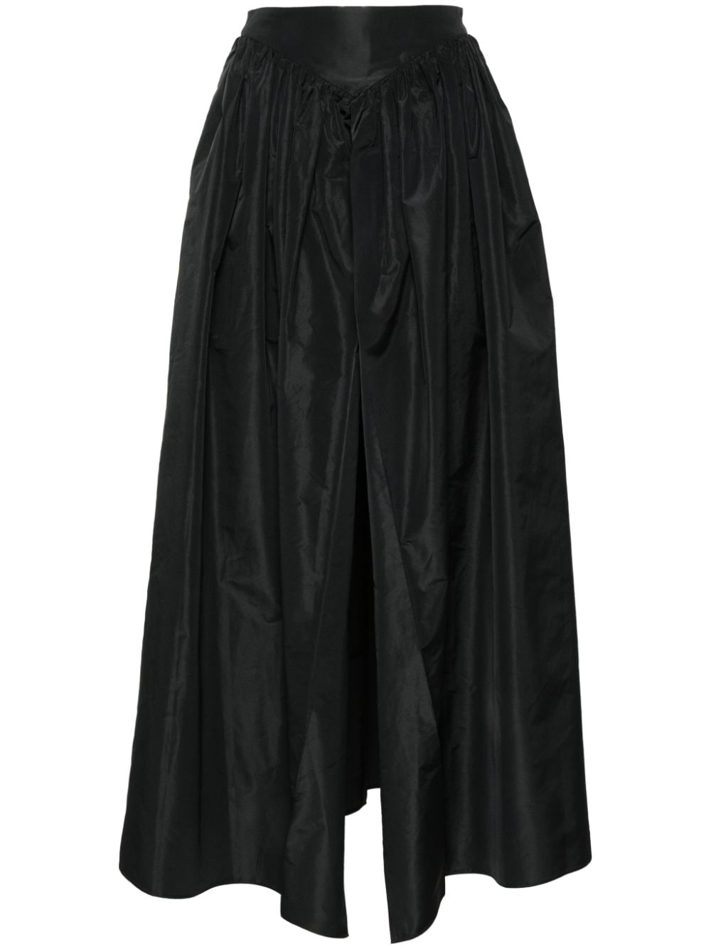 Pinko Tafetta Maxi Skirt In 黑色