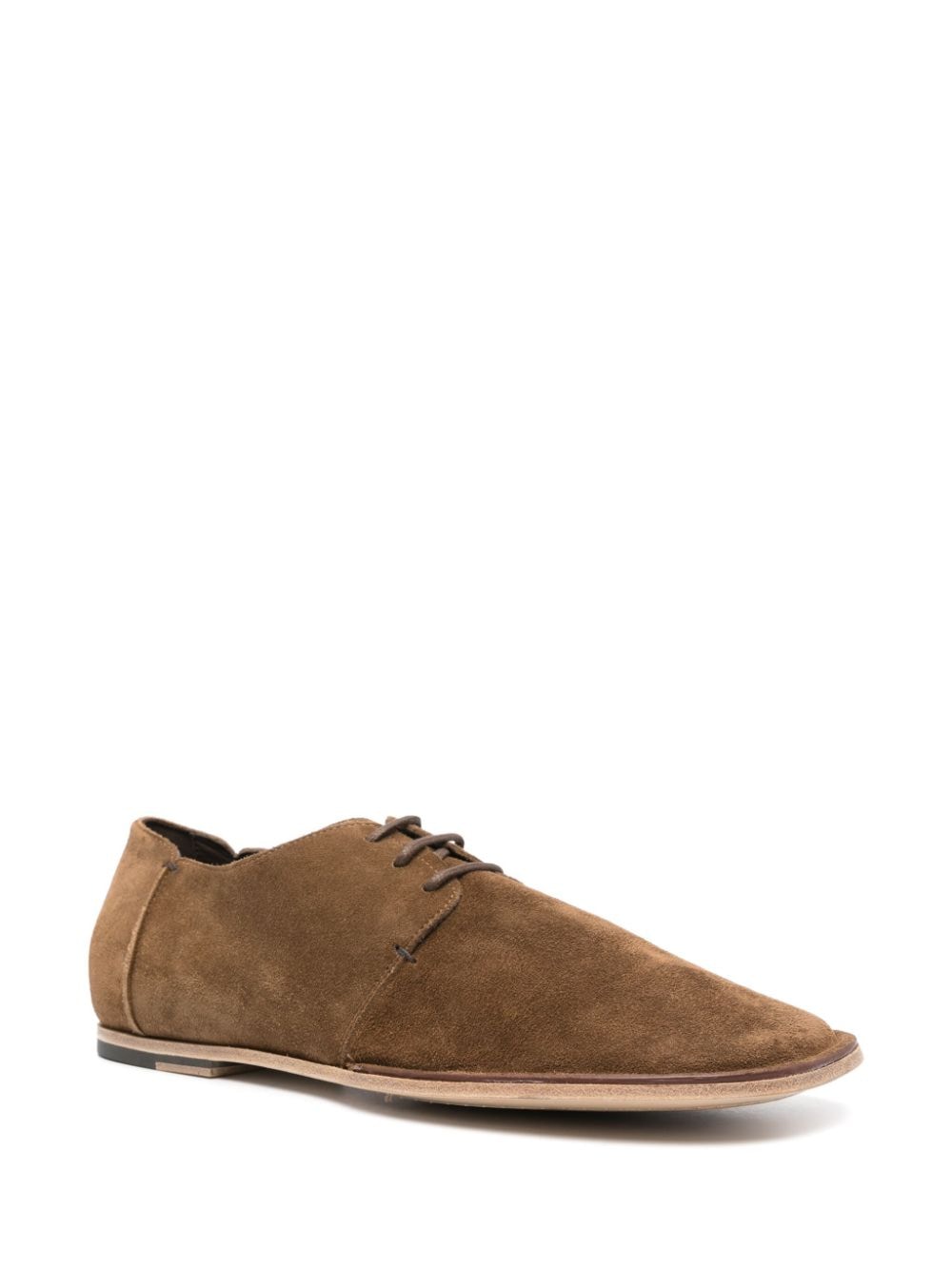 Shop Vic Matie Suede Oxford Shoes In 褐色