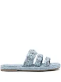 Aquazzura Costiera flat espadrille - Blue