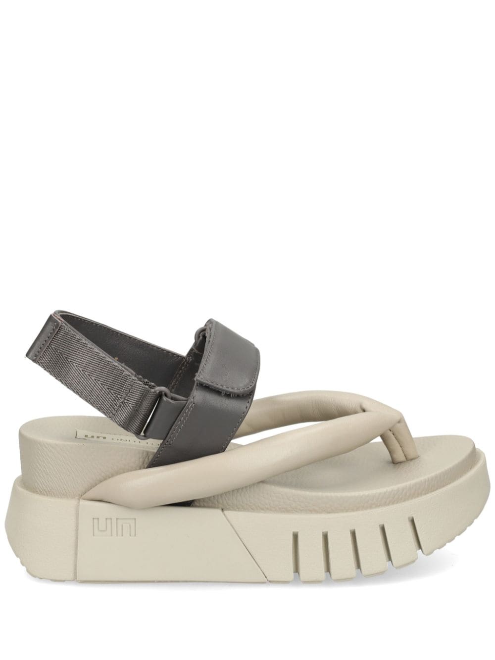 United Nude Delta Thong 厚底凉鞋 In Neutrals