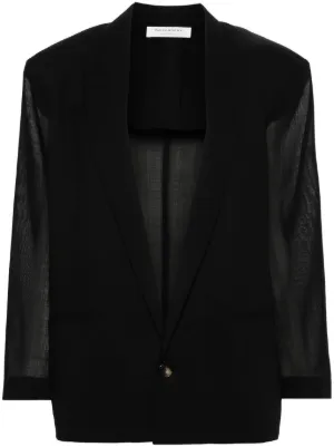 ジャケット PHILOSOPHY DI LORENZO SERAFINI WOMAN BLAZERS AND VESTS 0400020047680_DARKBLUE?wid=600