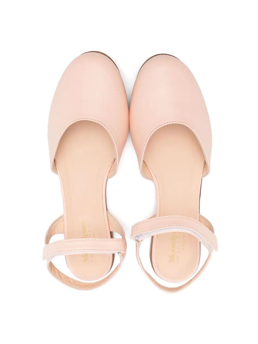  Montelpare Tradition Closed-toe Leather Sandals - Pink 