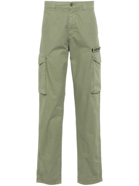 ASPESI logo-appliqué cargo pants