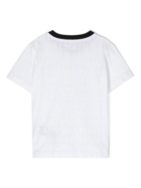 logo-print cotton T-shirt