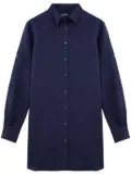 Vilebrequin Fondant organic linen shirt - Blue