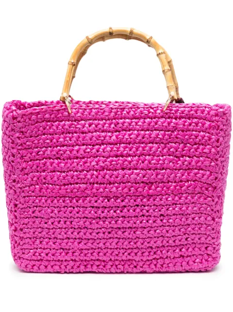 Chica Luna interwoven tote bag