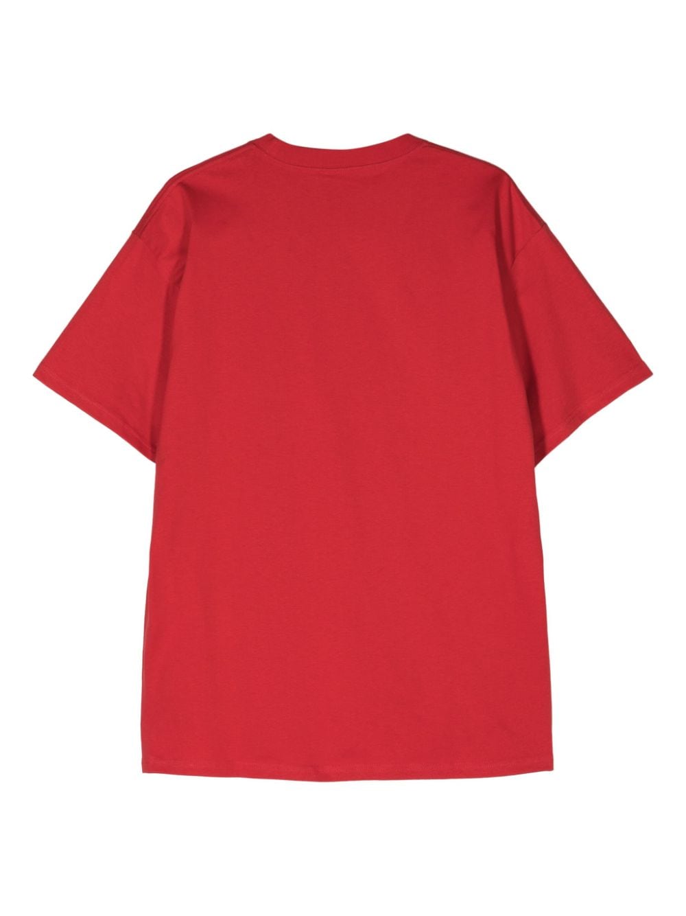 Carhartt WIP T-shirt van biologisch katoen Rood