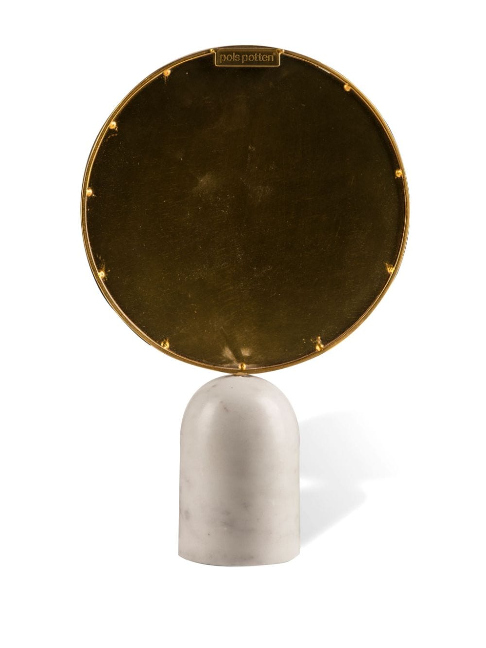 Image 2 of POLSPOTTEN round marble mirror (34cm x 20cm)