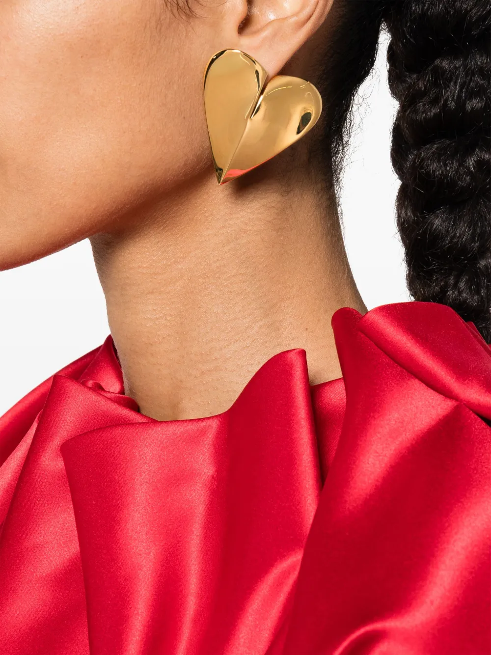 Alaïa heart-shape stud earrings | Image 2