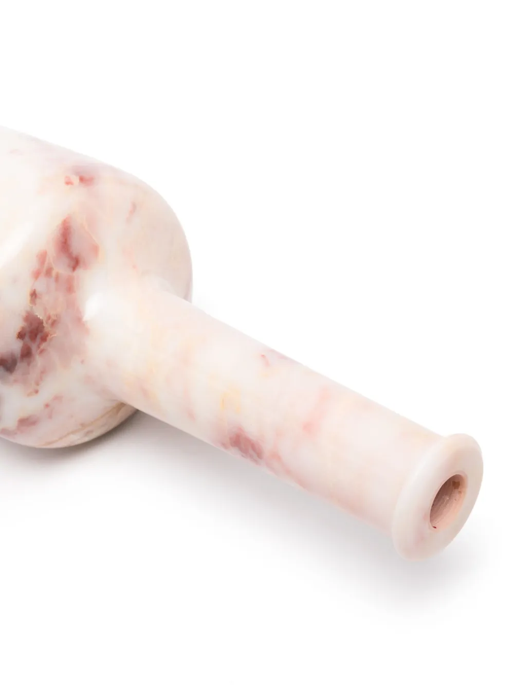 Polspotten Heritage Whiskey Marble Candle Holder (5.65 Kg) In Pink