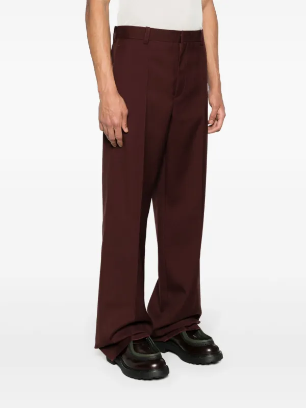 Jil Sander テーラードパンツ | レッド | FARFETCH JP