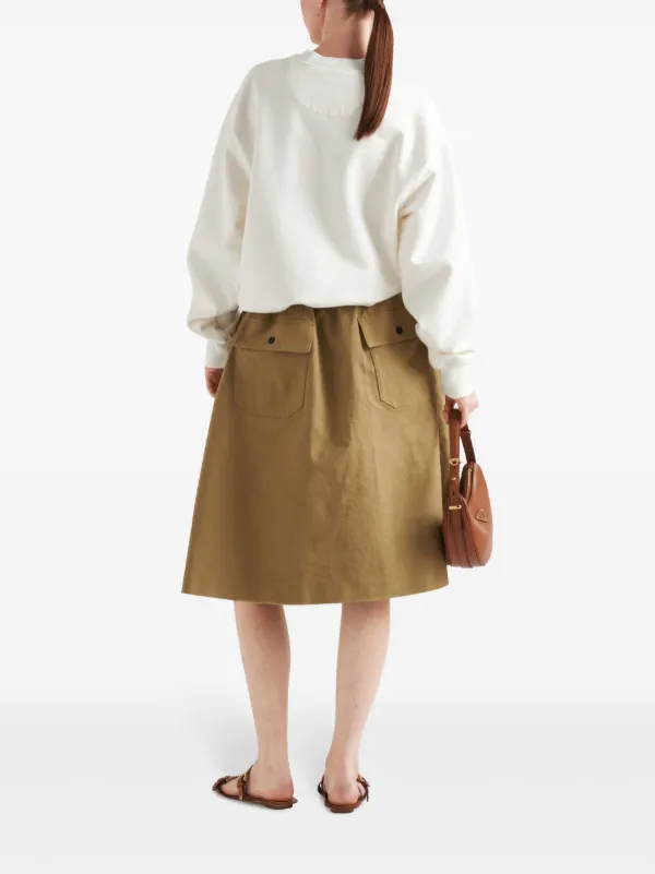 【関税&送料込】Prada Melange Sand Cotton Sweatshirt 0400021423068?wid=900