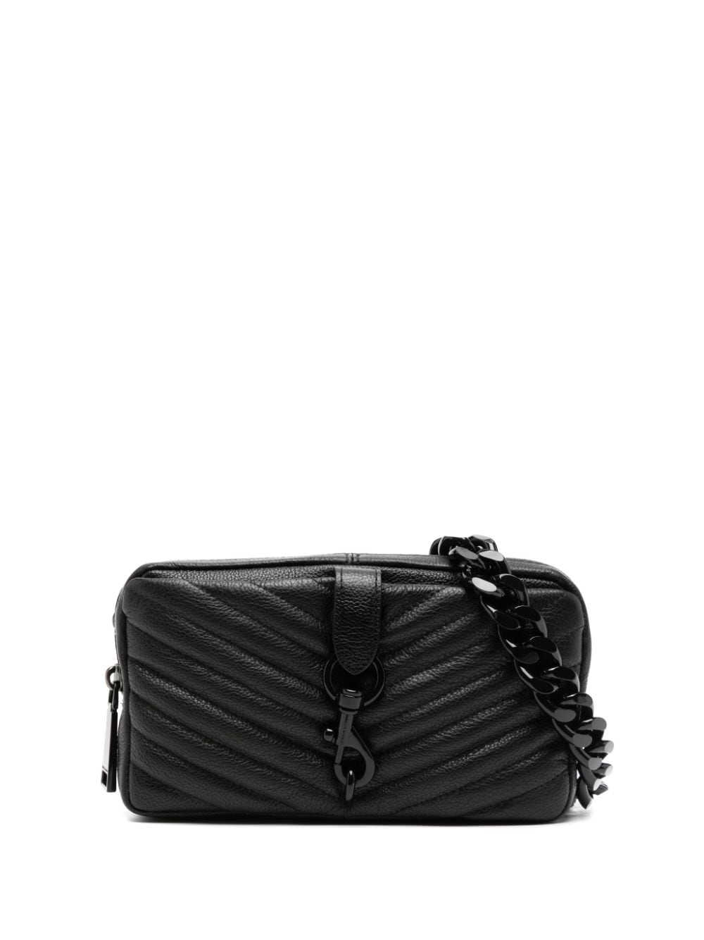 Rebecca Minkoff Edie quilted leather belt bag - Nero