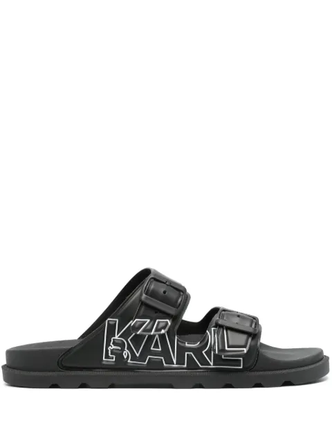 Ciabatte Karl Lagerfeld Kondo Shine Maison Karl – Gomma Nera – Modello KL80909