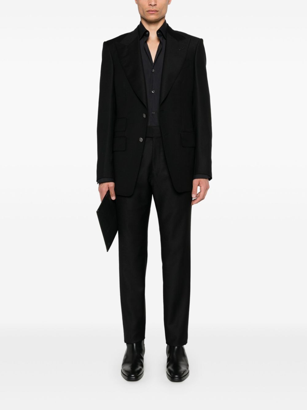 Shop Tom Ford Atticus Suit In Black