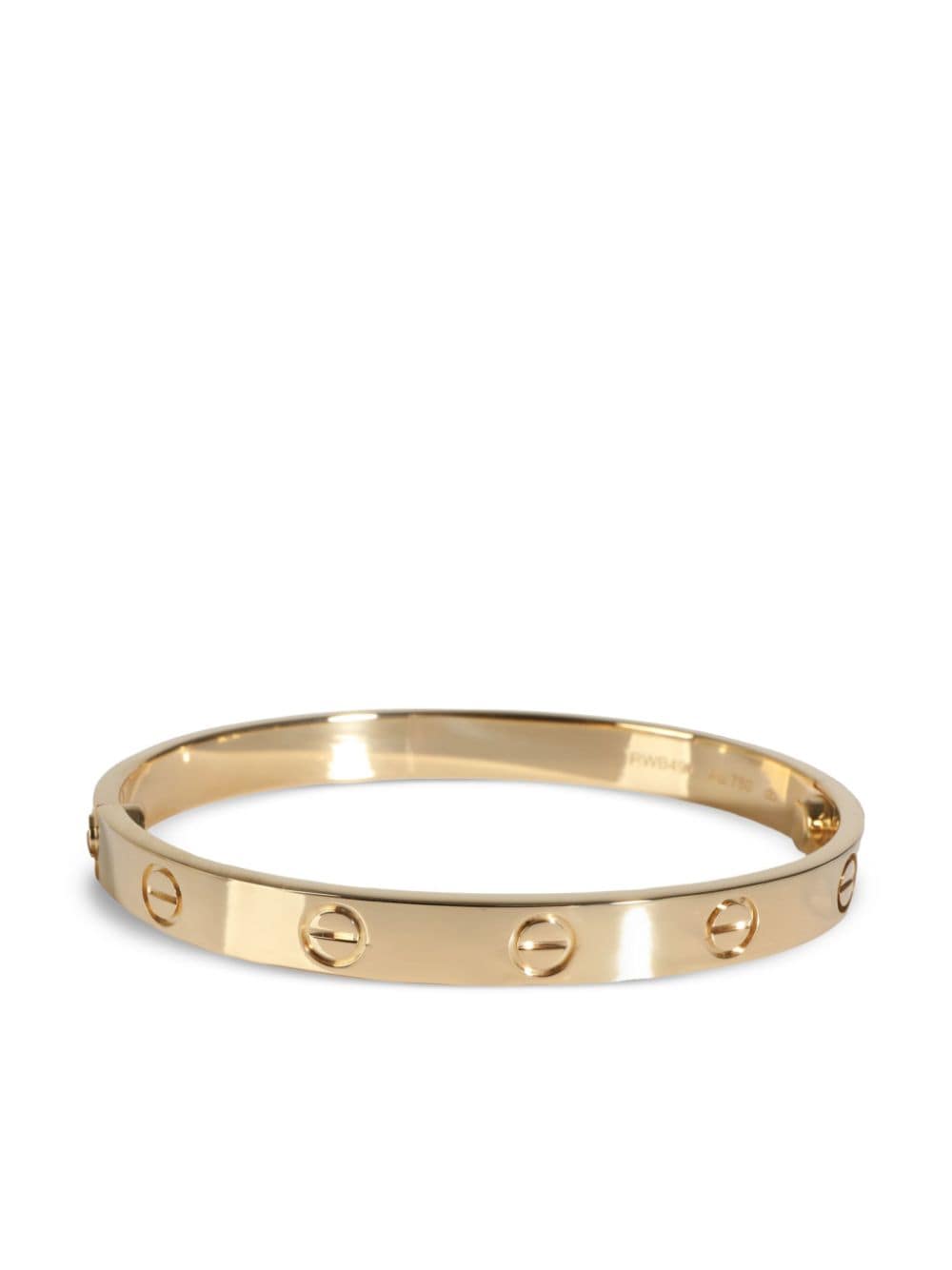 Pre-owned Cartier  18kt Yellow Gold Love Bracelet