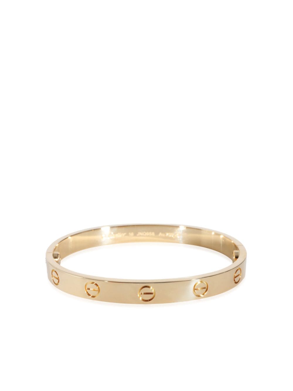 Pre-owned Cartier Love 18k黄金手链（典藏款） In Gold