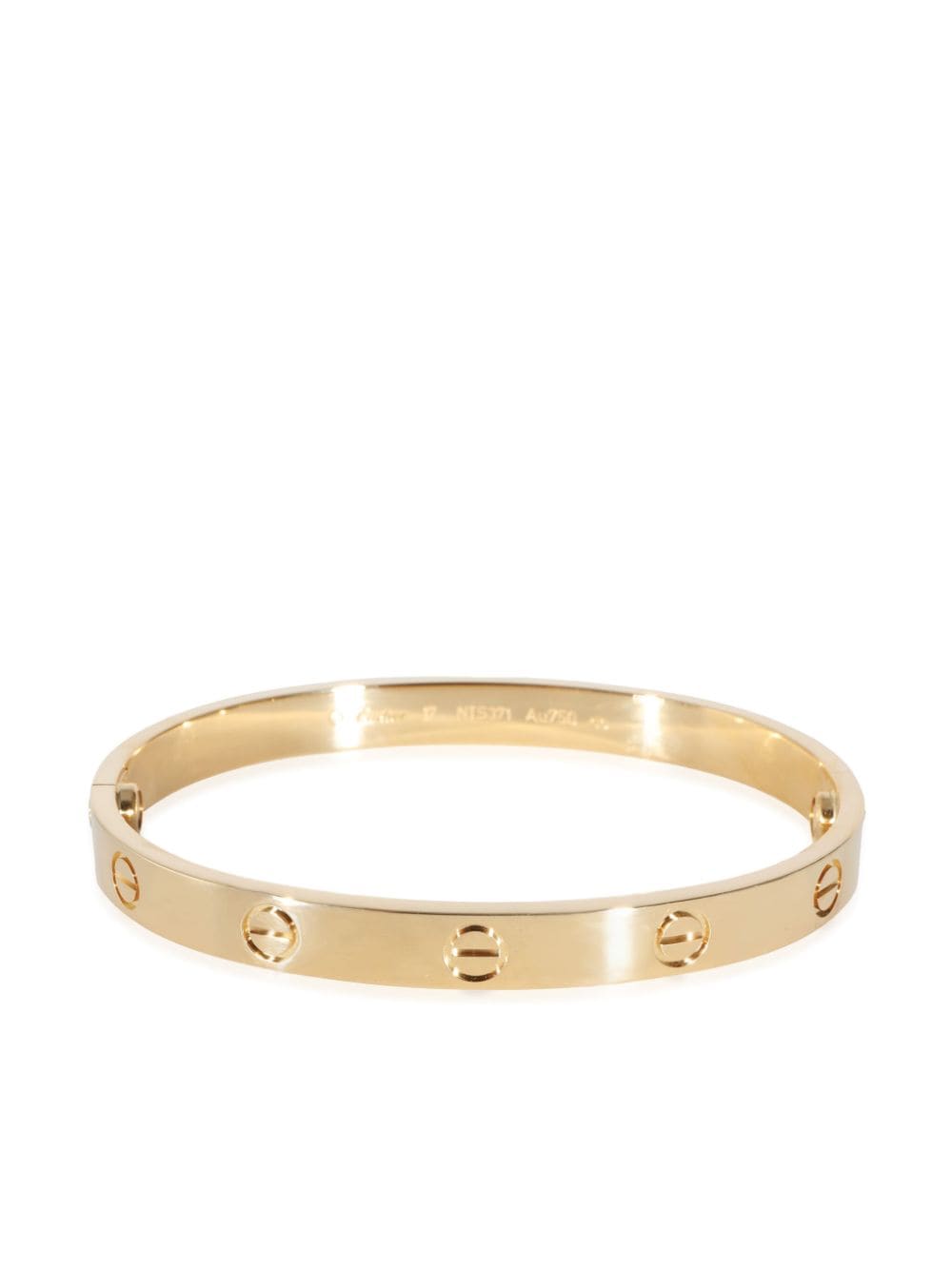 Pre-owned Cartier  18kt Yellow Gold Love Bracelet