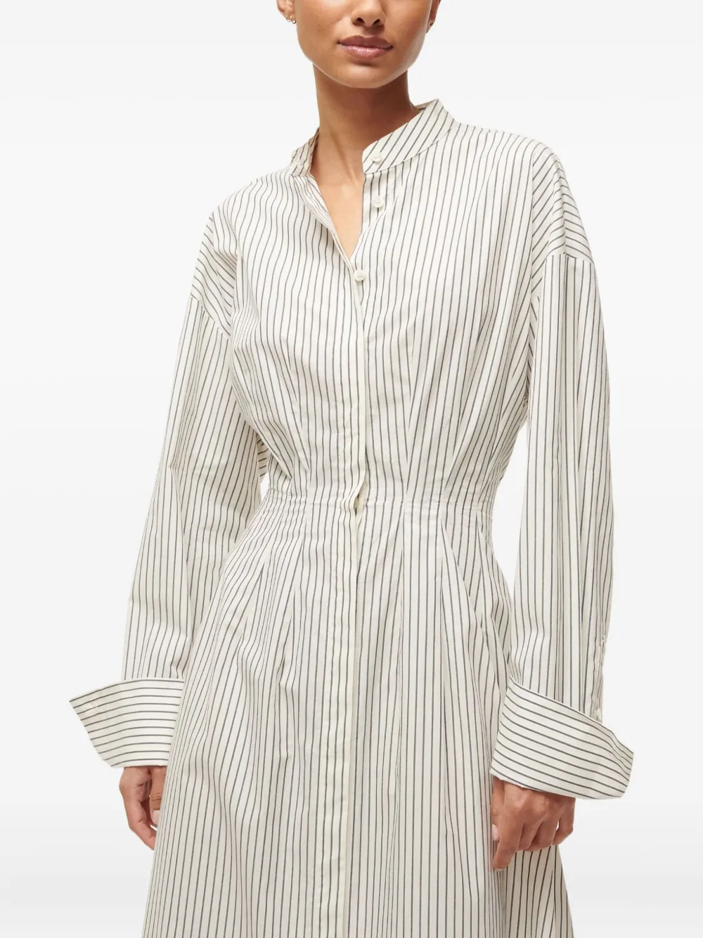 STAUD Lorenza dress | Neutrals | Image 1