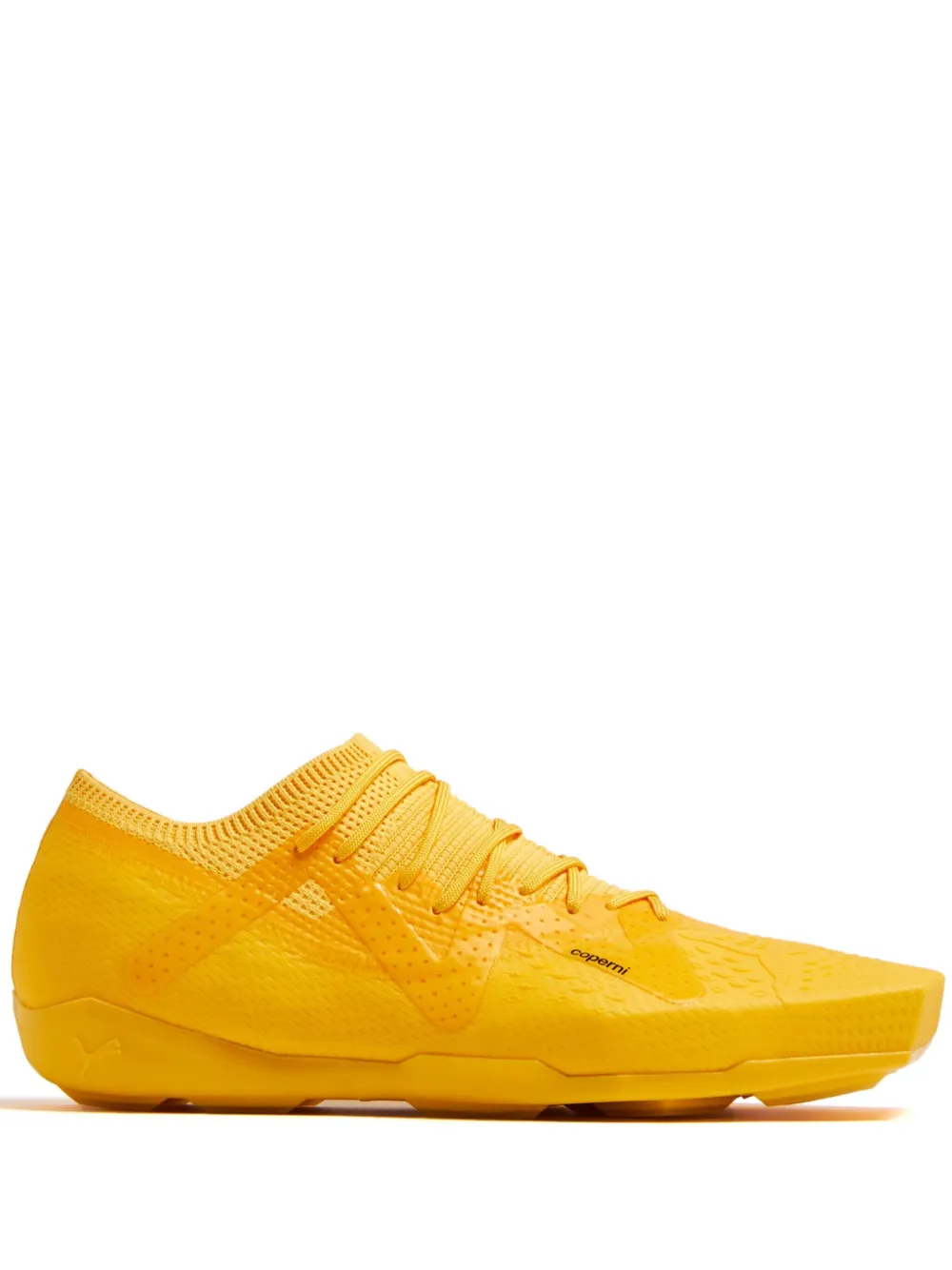 Coperni X Puma 90sqr Square-toe Sneakers In Yellow