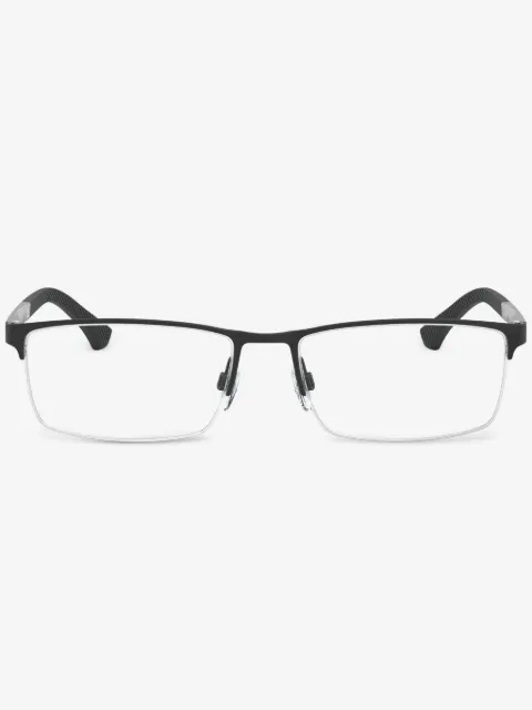 Emporio Armani rectangle-frame glasses