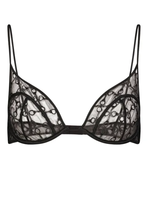 Kiki de Montparnasse Handcuff demi-cup bra
