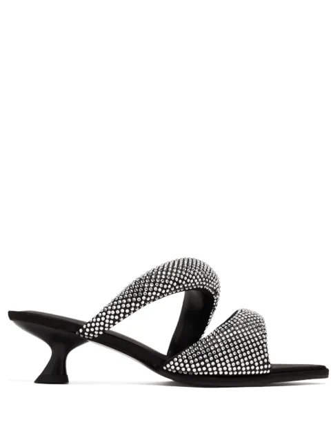 JW Pei mules Sara con tacón de 50mm