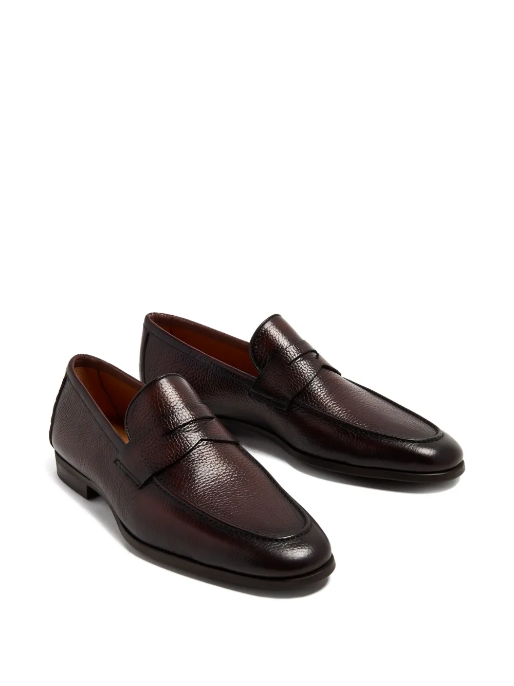 Magnanni Leren loafers - Bruin