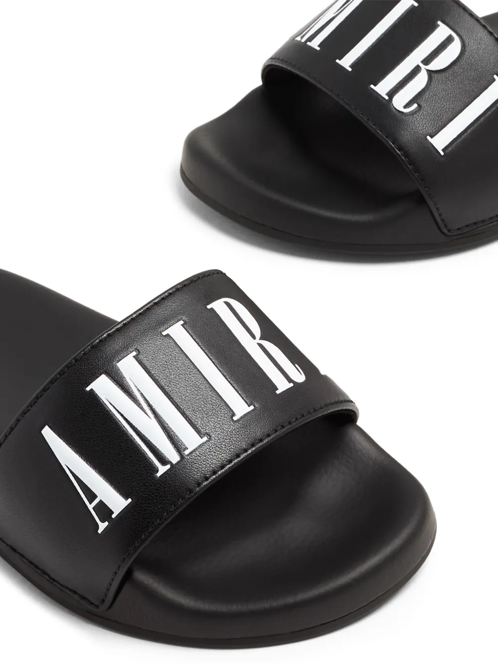 AMIRI logo-print round-toe slippers | Open Toe Sandals | Image 2