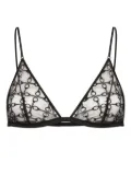 Kiki de Montparnasse Handcuff lace bra - Black