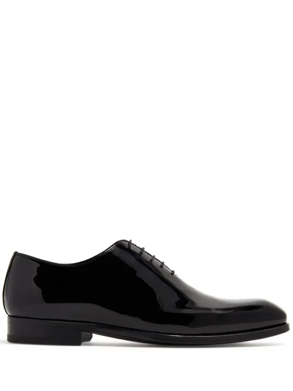 Magnanni Varnished Oxford Shoes - Black