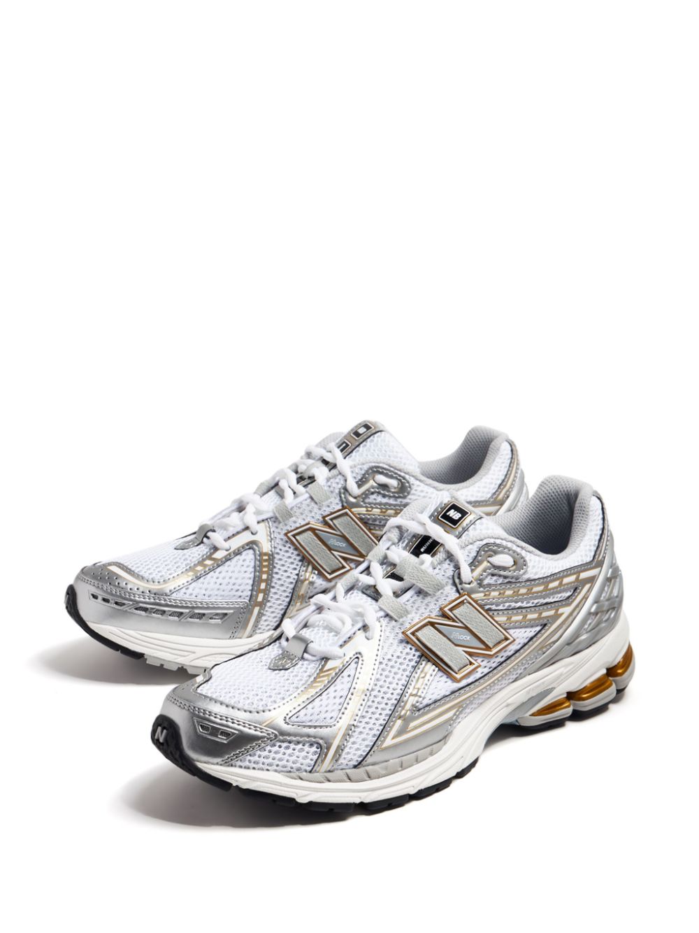 hype New Balance 1906 metallic-effect sneakers 