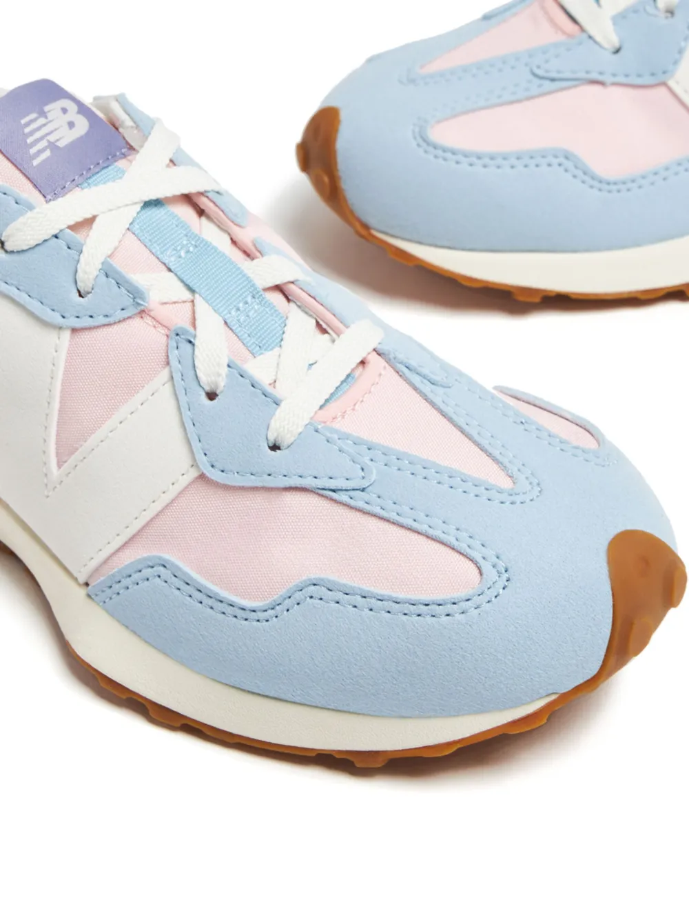 New Balance Kids 327 low-top sneakers Blauw