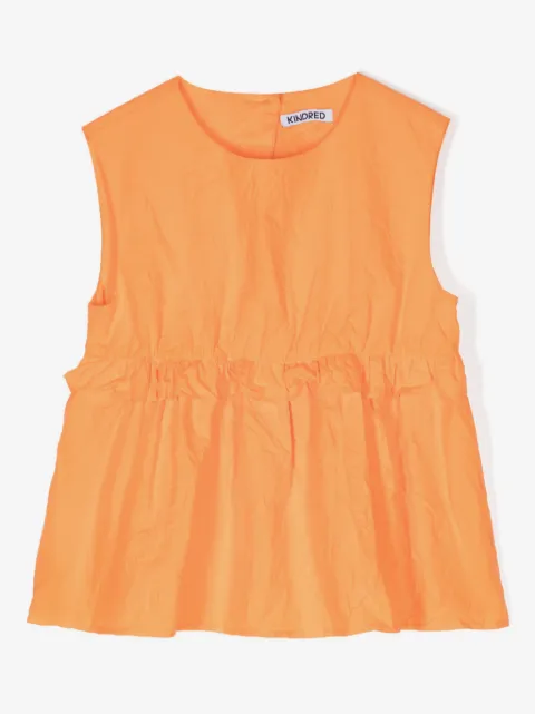 KINDRED blouse en coton biologique à volants