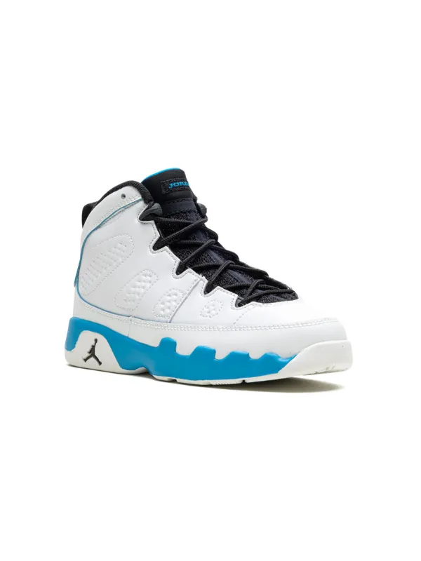 Jordan 9 retro blanco con negro online