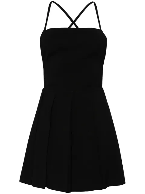 Low Classic vestido corto con tiras cruzadas